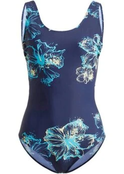 Maillot 1 Pièce Sculptant En Polyamide, Maintien Modéré