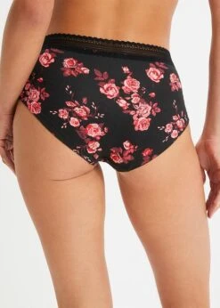 Lot De 4 Maxi Culottes Coton Avec Dentelle -Sous-Vêtements Tendance 23198757 sDri2NUM