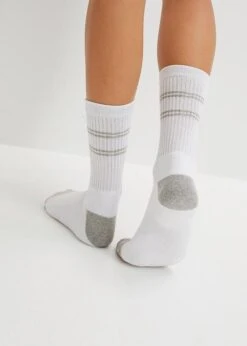 Lot De 5 Paires De Chaussettes De Tennis à Semelle Doublée En éponge -Sous-Vêtements Tendance 23198784 eusuSkIo