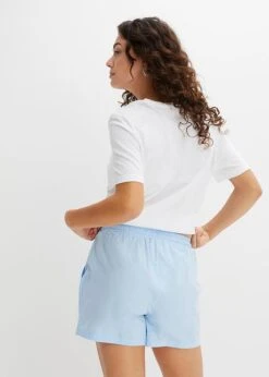 Pyjashort Avec T-shirt Jersey Et Boxer Tissé Avec Poches Latérales Et Sac De Lavage -Sous-Vêtements Tendance 23198850 CEcJmWe5