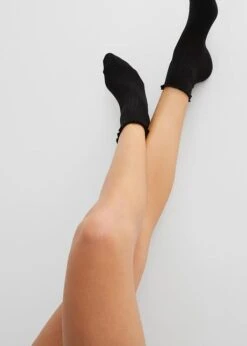 Lot De 20 Paires De Chaussettes Mi-hautes à Bord Volanté 10 Lot De 20 Paires De Chaussettes Mi-hautes à Bord Volanté -Sous-Vêtements Tendance 23198995 y2np6IQz