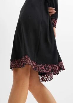 Chemise De Nuit à Dentelle Bicolore -Sous-Vêtements Tendance 23199958 p2dZFFOL