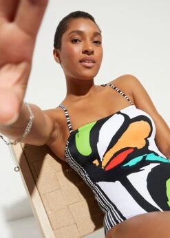 Rainbow Maillot 1 Pièce Bandeau En Polyamide 11 Rainbow Maillot 1 Pièce Bandeau En Polyamide -Sous-Vêtements Tendance 23200274 JQsze8fo