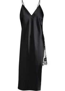 Venus Longue Nuisette En Satin Avec Empiècement Dentelle 7 Venus Longue Nuisette En Satin Avec Empiècement Dentelle -Sous-Vêtements Tendance 23200597 NeHJrnsX