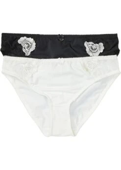 Lot De 2 Slips Avec Polyamide Recyclé -Sous-Vêtements Tendance 23200786 5Ebe0yH5