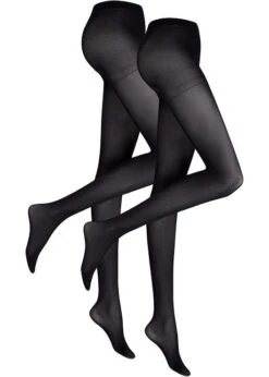 Lot De 2 Collants 50den Avec Polyamide Recyclé