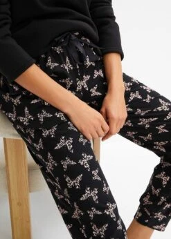 Pantalon De Pyjama Avec Poches Plaquées Et Lien à Nouer En Satin -Sous-Vêtements Tendance 23207676 l9JNhi3M