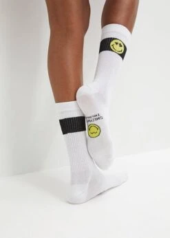 Lot De 3 Paires De Chaussettes De Tennis Smiley -Sous-Vêtements Tendance 23234978 Z0jDSG8x