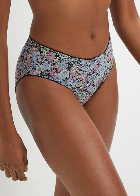 Lot De 4 Maxi Slips En Coton Majoritaire 4 Lot De 4 Maxi Slips En Coton Majoritaire – Image 2