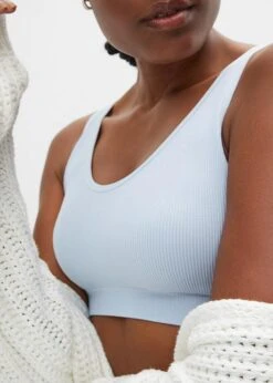 Lot De 2 Brassières Côtelées Sans Coutures Feel Comfort -Sous-Vêtements Tendance 23235301 jQtDdGSI