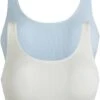 Lot De 2 Brassières Côtelées Sans Coutures Feel Comfort