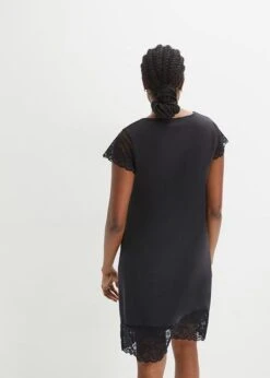 Chemise De Nuit Avec Empiècement Dentelle -Sous-Vêtements Tendance 23235420 nItLOaCQ