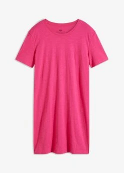Chemise De Nuit Oversize En Fil Flammé