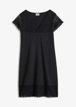 Chemise De Nuit Avec Empiècement Dentelle